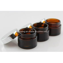 20g 30g 50g Amber Glass Cream Jars